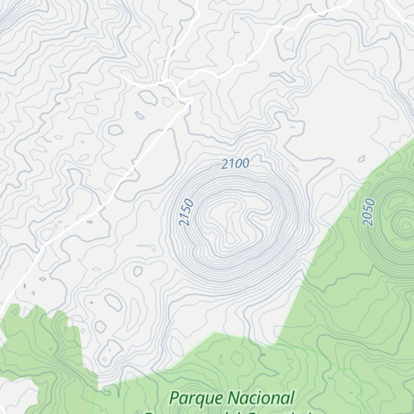 Map of Cerro El Jabalí