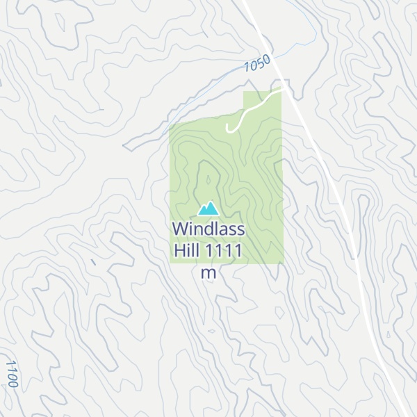 Map of Windlass Hill