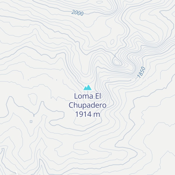 Map of Loma El Chupadero