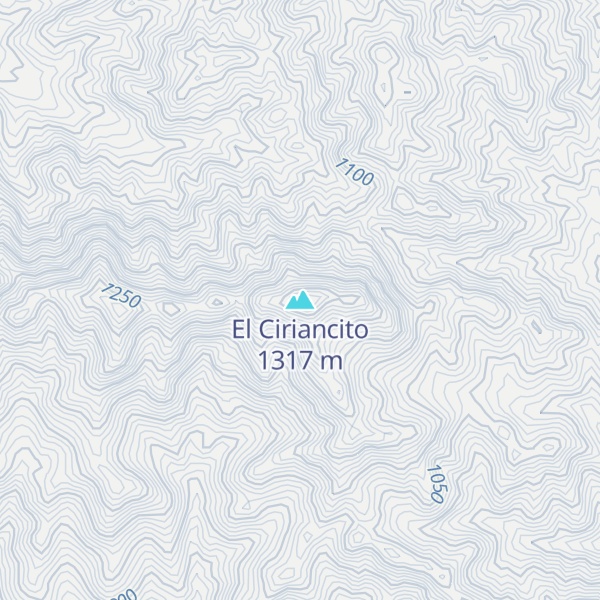 Map of El Ciriancito