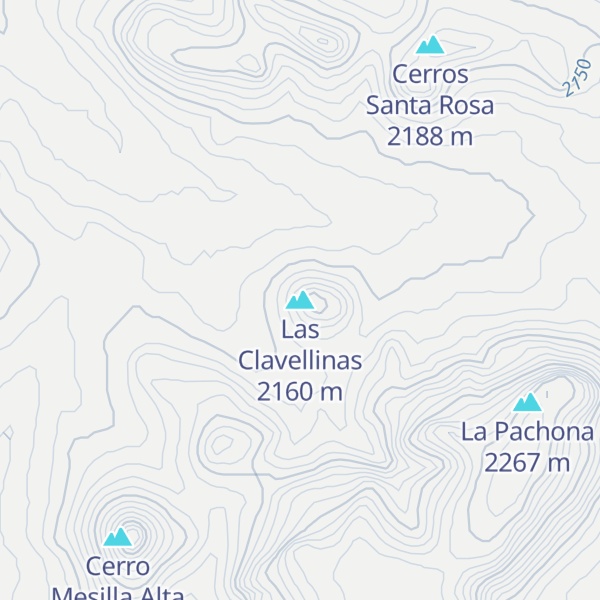 Map of Las Clavellinas