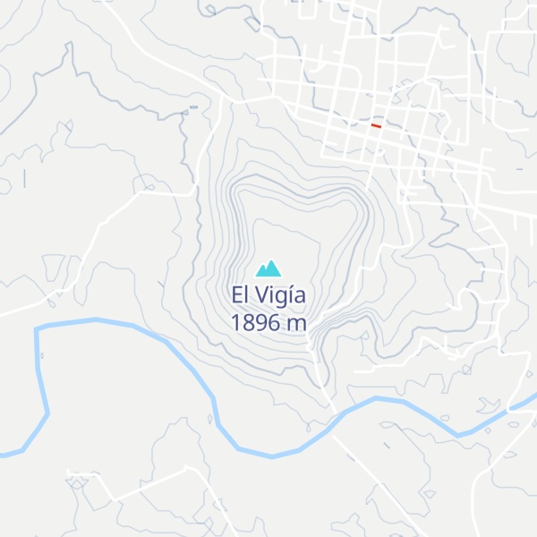 Map of El Vigía