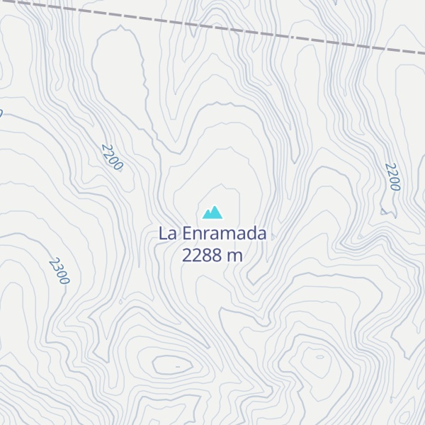 Map of La Enramada