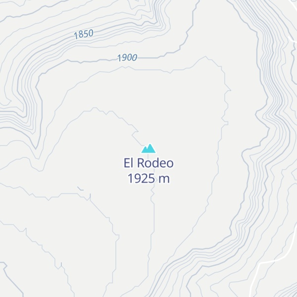 Map of El Rodeo