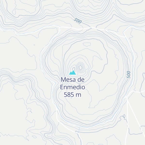 Map of Mesa de Enmedio