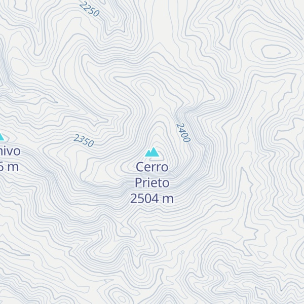 Map of Cerro Prieto