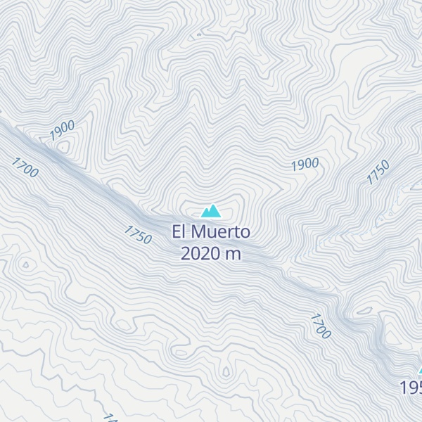 Map of El Muerto