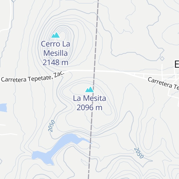 Map of La Mesita