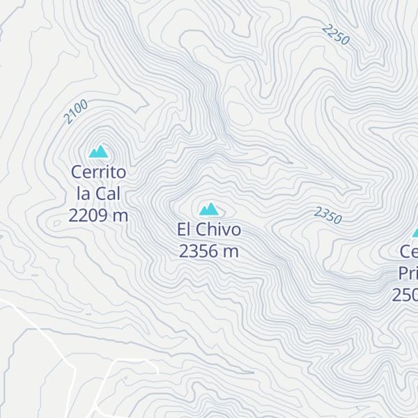 Map of El Chivo