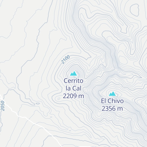 Map of Cerrito la Cal