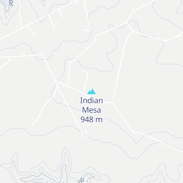 Map of Indian Mesa
