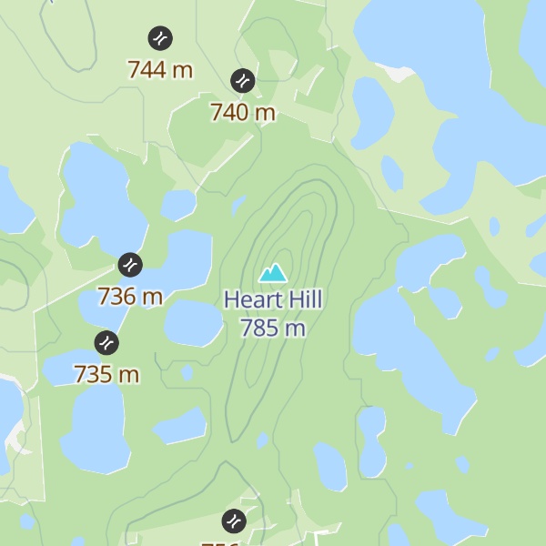 Map of Heart Hill
