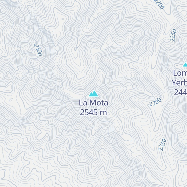 Map of La Mota