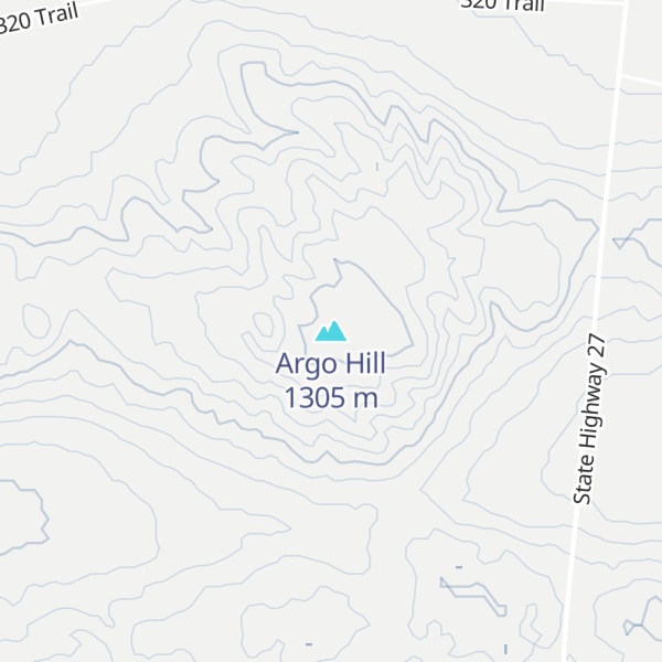 Map of Argo Hill