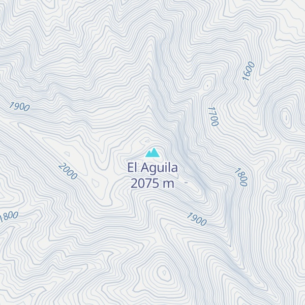 Map of El Aguila