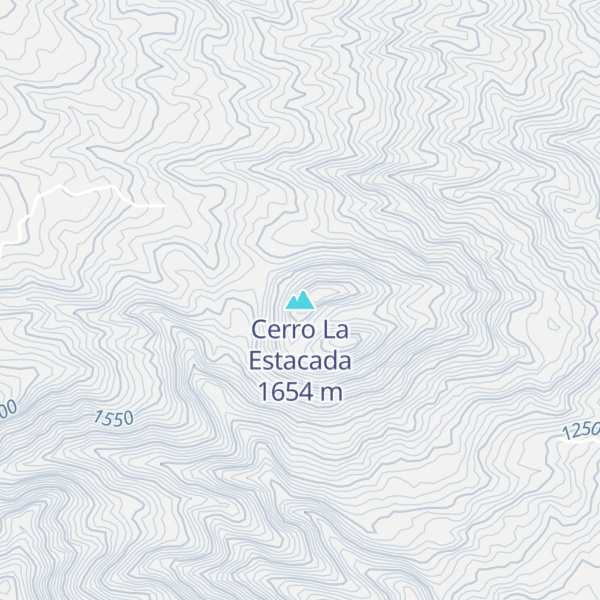 Map of Cerro La Estacada