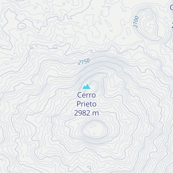 Map of Cerro Prieto