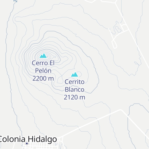 Map of Cerrito Blanco