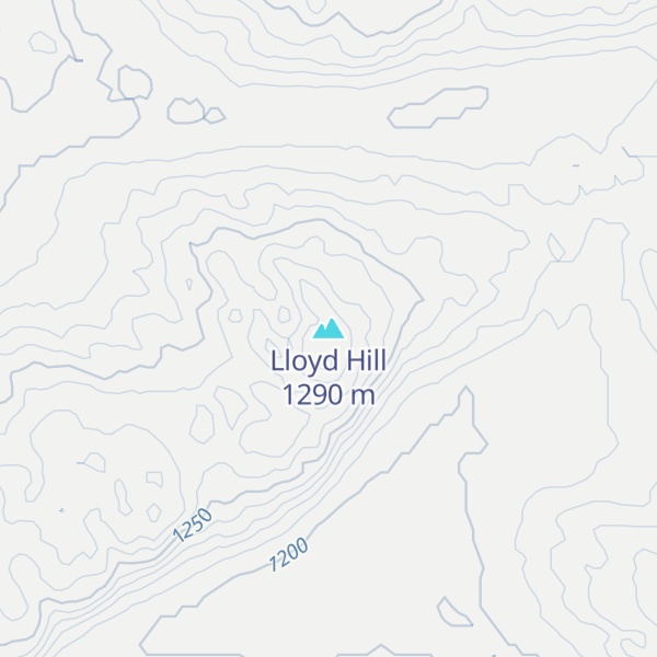 Map of Lloyd Hill