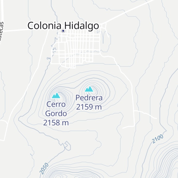 Map of Pedrera