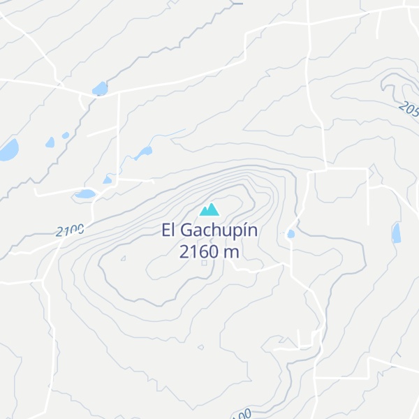 Map of El Gachupín