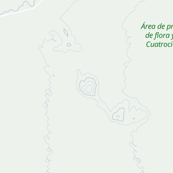 Map of Cerro El Divisadero