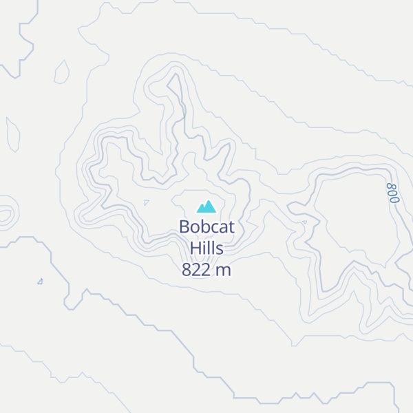 Map of Bobcat Hills