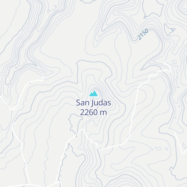 Map of San Judas