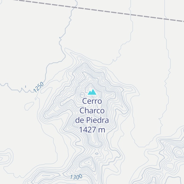 Map of Cerro Charco de Piedra