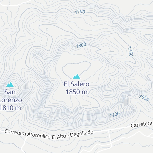 Map of El Salero