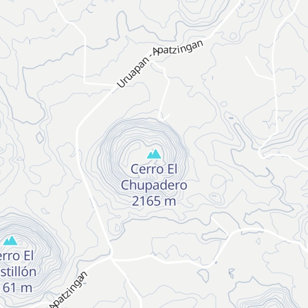 Map of Cerro El Chupadero