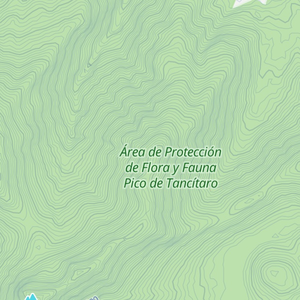 Map of Cerro Tangarico