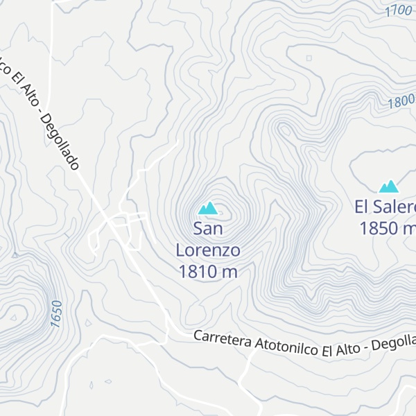 Map of San Lorenzo