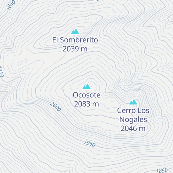Map of Ocosote