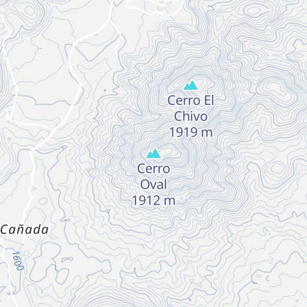 Map of Cerro Oval
