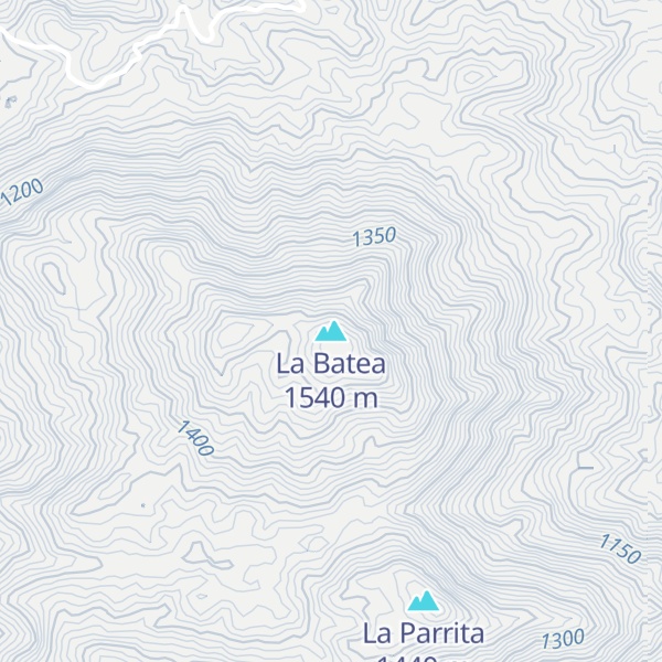 Map of La Batea