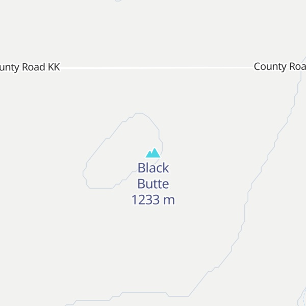 Map of Black Butte