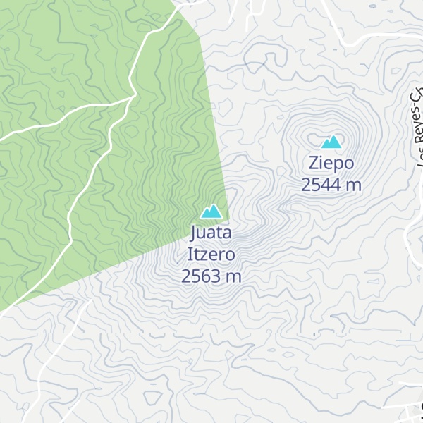 Map of Juata Itzero