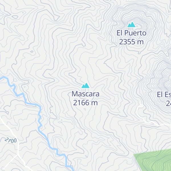 Map of Mascara