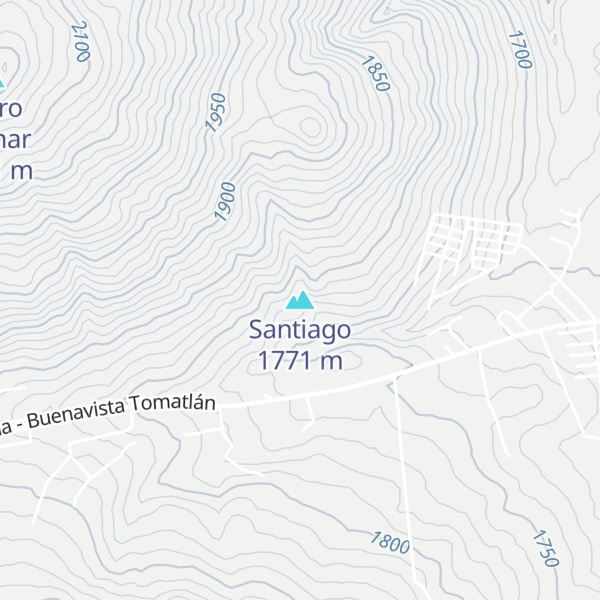 Map of Santiago
