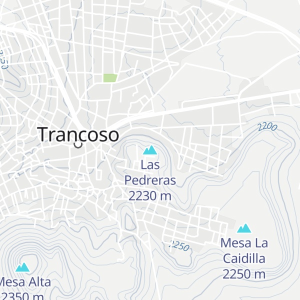 Map of Las Pedreras
