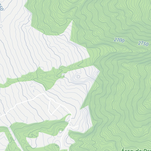 Map of Cerro Ladislao