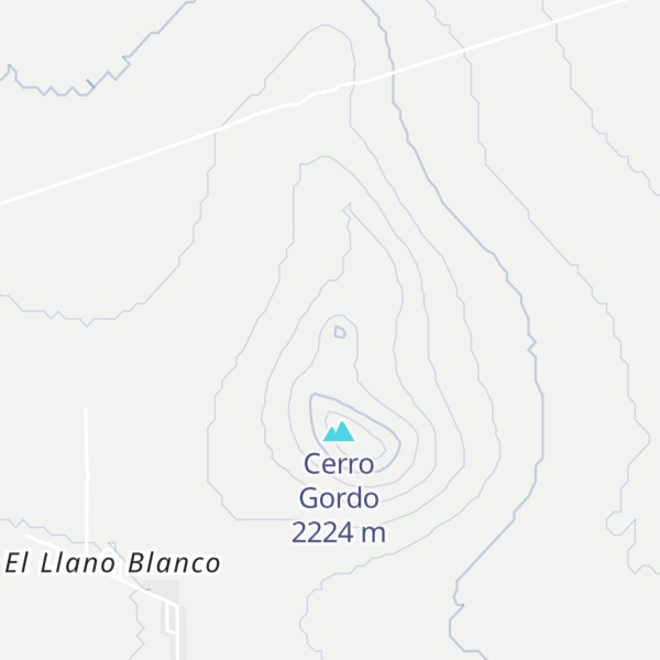 Map of Cerro La Mojonera