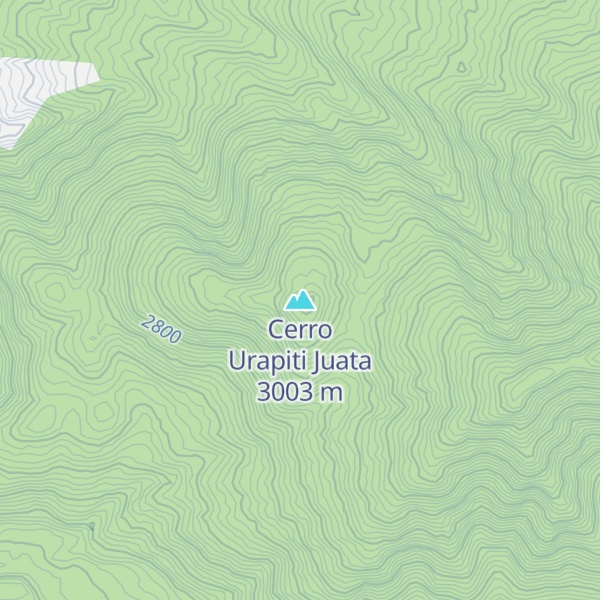 Map of Cerro Urapiti Juata