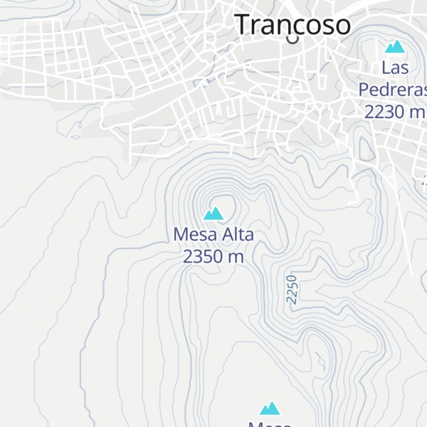 Map of Mesa Alta