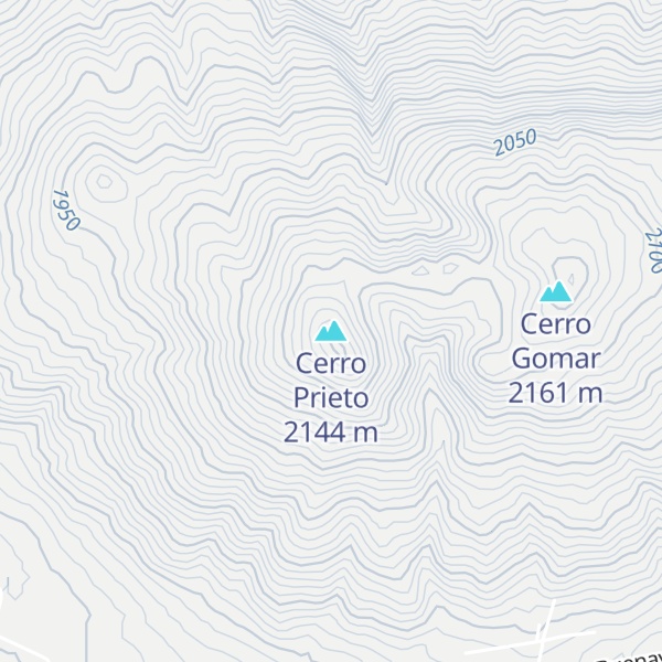 Map of Cerro Prieto