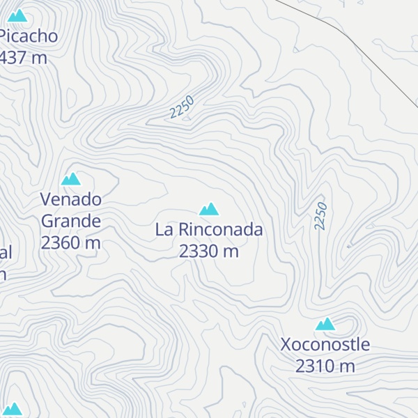 Map of La Rinconada