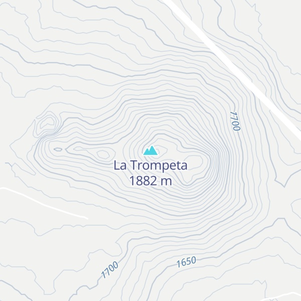 Map of La Trompeta