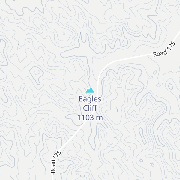 Map of Eagles Cliff