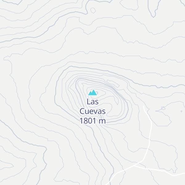 Map of Las Cuevas